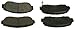 Beck Arnley 089-1735 OE Brake Pad