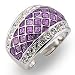 Women's Clear Swarovski Crystal Ring, 30708, Size: 5-11