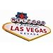 Welcome to Las Vegas Sign Die-Cut Photographic Magnet