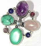 Sterling Silver Mens Ring Jewelry with Gemstone Handmade Christmas Present(rng259)