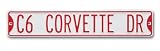 C6 Corvette Drive Street Sign