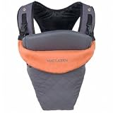Maclaren Quilted Baby Carrier - Charcoal/Burnt Orange