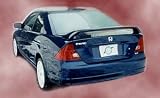 HONDA CIVIC 2DR FACTORY STYLE SPOILER 2001 2002 2003 2004 2005