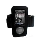 5G Black Sports Armband for Apple iPod Nano 5th Gen Generation 8GB & 16GB