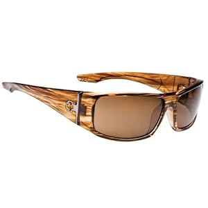 Spy Cooper Xl Sunglasses In Brown Stripe Tortoise-Bronze