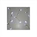LED Warm White Flashing Icicle String Lights Set