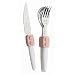 Trebimbi Click 3-pc. Flatware Set- Pink