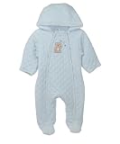 Little Me Baby-Boys Newborn Boy Bear Velour Pram