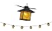 Mission Honey Glass Lantern String Party Lights