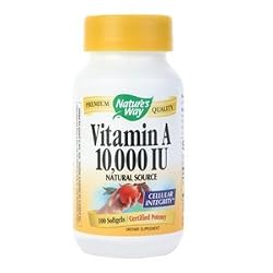 Nature's Way - Vitamin A, 10,000IU, 100 softgels