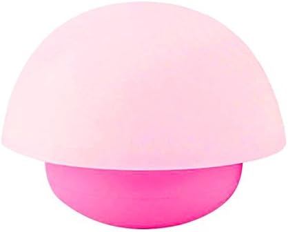 Lafedy Night Light Tumbler Mushroom Design Colorful Touch Sensor Dimmable LED Night Lights with Softlight,Stronglight and 7 Colorful Light Baby Room, Bedroom, Nursery, Outdoor(Red)