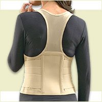 Women's Cincher Back Support - Tan - XSmall