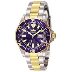 INVICTA SAPPHIRE AUTOMATIC DIVER 2-TONE BLUE DIAL 17046
