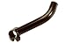 Raleigh Steel Bar Ends Ski Bend Black