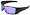 Matte Black Frame/Violet Lens