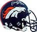 Olandis Gary autographed Football Mini Helmet (Denver Broncos)