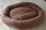 Brown Fleece Pet Bed / Basket