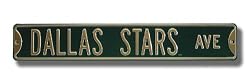 Dallas Stars Avenue Sign 6 x 36 NHL Hockey Street Sign