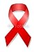 Wallmonkeys Peel and Stick Wall Decals - Aids Awareness Ribbon - 18