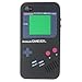 EVESY Itouch Ipod Touch 4 4th Generation Gameboy Design Soft Cover Silicone Skin Case, Black