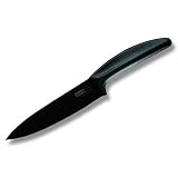 Paring Knife, 3.38 in. Black Ceramic Blade, Ergonomic Handle