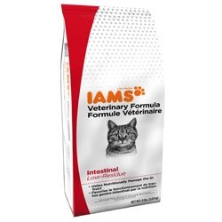 Detail image Iams Veterinary Foods Intestinal Low-Residue Dry Cat Food 14 lbs