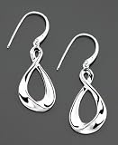 Sterling Silver Twist Earrings