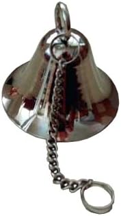 Tiki Torch Snuffer - Smooth Nickel Bell