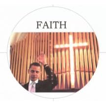 Barack Obama - FAITH Refrigerator Magnet