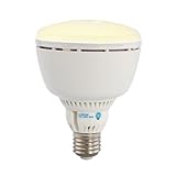 Benchmark by Viribright 73753LED 10-Watt BR30 - A Lamp Standard Medium Base Dimmable Warm White 2800K - 700 Lumens