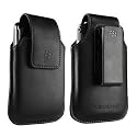 RIM BLACKBERRY 9530 STORM VERTICAL BLACK LEATHER CASE