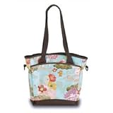 Sling Tote Diaper Bag - Floral Sky