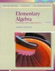 Elementary Algebra: Concepts and Applications, by Marvin L. Bittinger, Mervin L. Keedy, David J. Ellenbogen