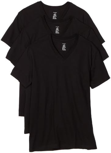 Calvin Klein Men's Three-Pack Classic V-Neck Tee