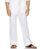 Sean John - Sean John Big & Tall Solid Linen Pants