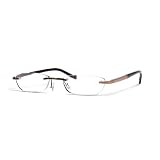 Cross Woolf Collection Tortoise/Matte Bronze Rimless Readers