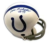 Lou Michaels Signed Baltimore Colts Mini Helmet