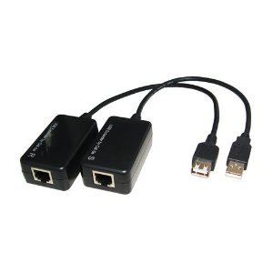  Ethernet on Pluskom Cat5 Usb Extender System Usb Over Ethernet  Amazon Co Uk