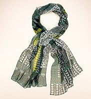 Per Una Pure Silk Aztec Print Scarf