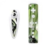Emerald Nexus Design Nintendo Wii Nunchuk + Remote Controller Protector Skin Decal Sticker