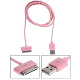 6ft (SUPER LONG) Pink Dock USB Charger SYNC Data Cord for Apple iPhone iPod & iPad (compatible with all models)