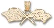Chevy Corvette C1 Logo 3/8" Charm/Pendant -14K/10K, Stainless Steel or Gold Plated