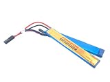 Firefox 7.4v 20c 1200mah 2 Cell Lipo Airsoft Battery AEG