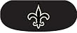 New Orleans Saints Eyeblack Strip Face Decoration NFL Football Fan Shop Sports Team Merchandise