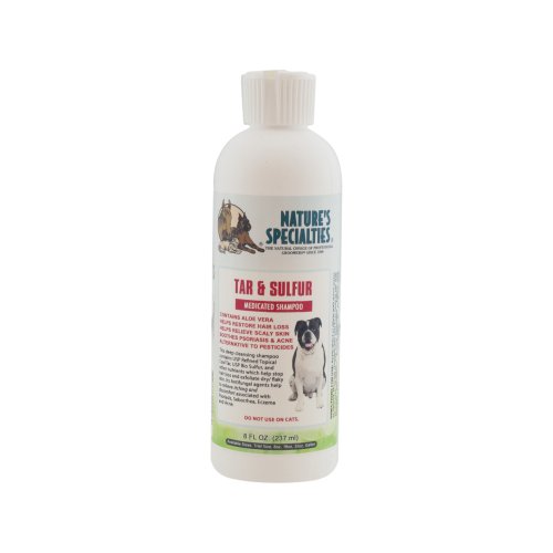 Nature's Specialties Tar and Sulfur Pet Shampoo, 8-Ounce