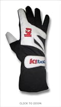 K1 Karting Gloves Black