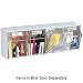 Deflecto 20403op Deflect-o Interlocking Horizontal Tilt Bin - 4 Compartment[s] - White