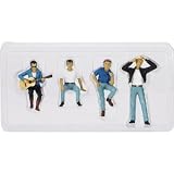 1/18 Scale Retro Figures Set of 4 Men