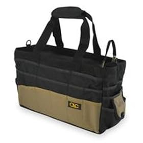 Custom Leathercraft 1115 Double Zipper Tote Bag by Custom Leather Craft