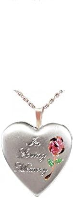 Memorial Keepsake Locket Urn Heart Shaped